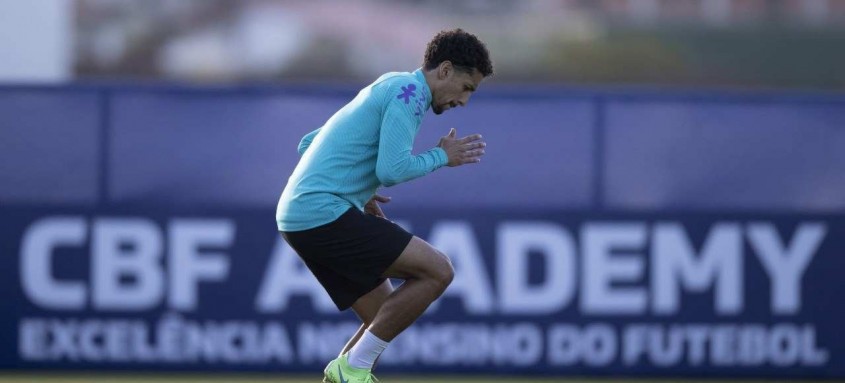 Titular da Seleção Brasileira, Marquinhos se prepara para disputar a final da Copa América, no sábado, no Maracanã - Foto: Lucas Figueiredo / CBF Titular da Seleção Brasileira, Marquinhos se prepara para disputar a final da Copa América, no sábado, no Maracanã