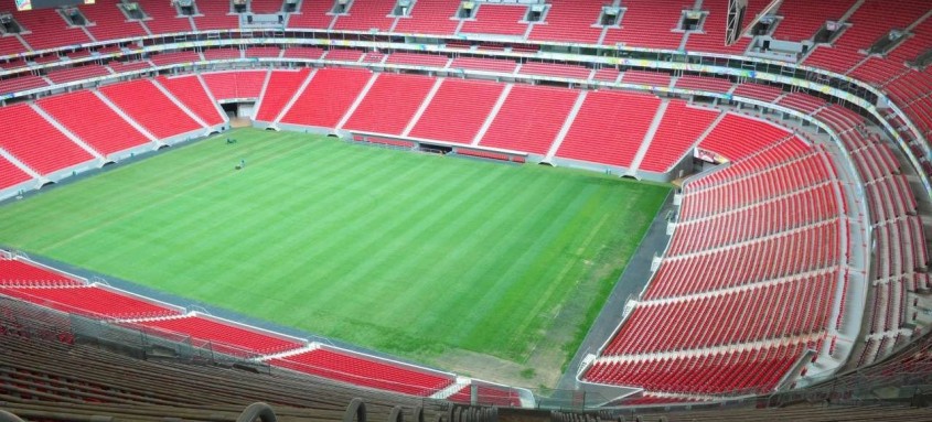 Estádio Mané Garrincha, em Brasília, será o palco do jogo de volta contra o Defensa y Justicia na próxima quarta-feira