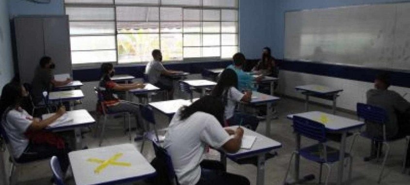 Volta às aulas em São Gonçalo aconteceu após duas semanas de recesso - Foto: Lucas Alvarenga/Prefeitura de São Gonçalo Volta às aulas em São Gonçalo aconteceu após duas semanas de recesso