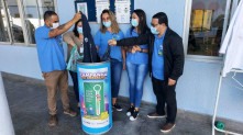Com o slogan Divulgação