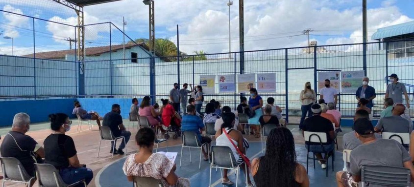 reunião no Catarina