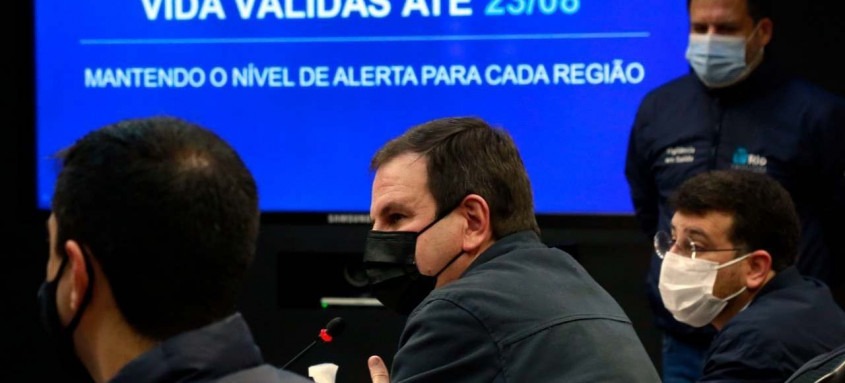 Prefeito Eduardo Paes diz que todo planejamento tem relação direta com a evolução do cenário epidemiológico