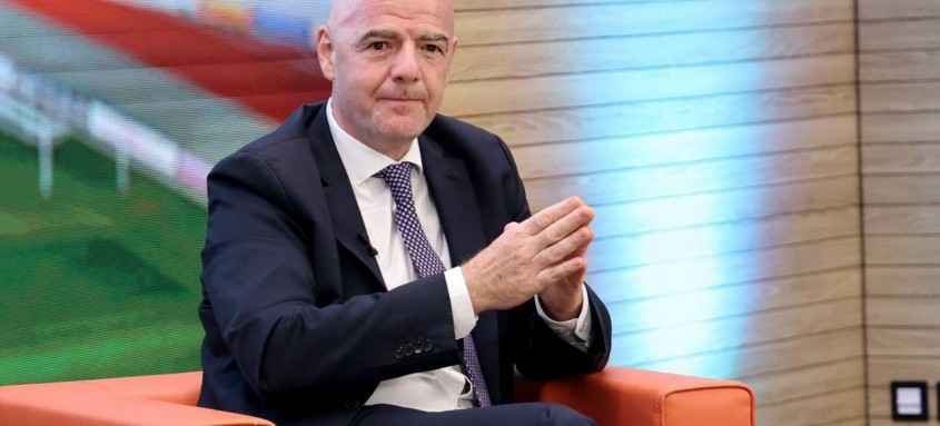Ideia do presidente da Fifa, Gianni Infantino, de realizar a Copa do Mundo a cada dois anos vem encontrando resistência - Foto: Divulgação / Fifa Ideia do presidente da Fifa, Gianni Infantino, de realizar a Copa do Mundo a cada dois anos vem encontrando resistência