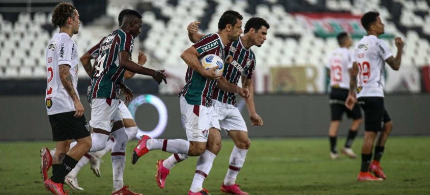 Após balançar das redes nesta quinta, Fred igualou a marca de Romário como maior artilheiro da Copa do Brasil, com 36 gols