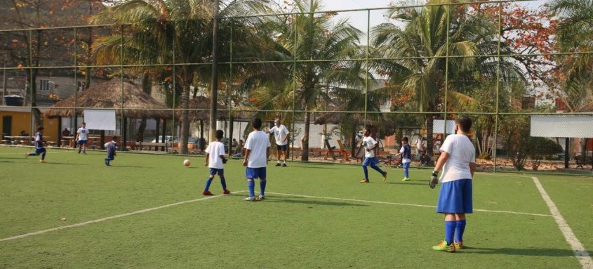 As equipes da Seconser já estiveram no campo da Travessa Continental, no Fonseca - Foto: Prefeitura de Niterói As equipes da Seconser já estiveram no campo da Travessa Continental, no Fonseca