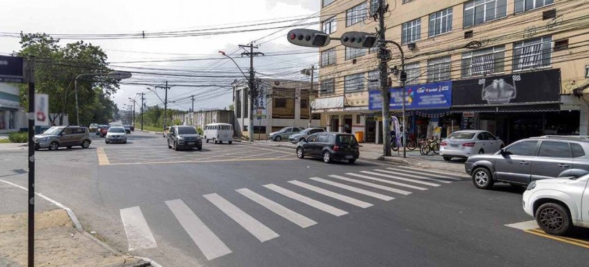 Secretaria de Transportes agiliza trabalho para dar mais segurança a motoristas e pedestres - Foto: Renan Otto / Prefeitura de Niterói Secretaria de Transportes agiliza trabalho para dar mais segurança a motoristas e pedestres