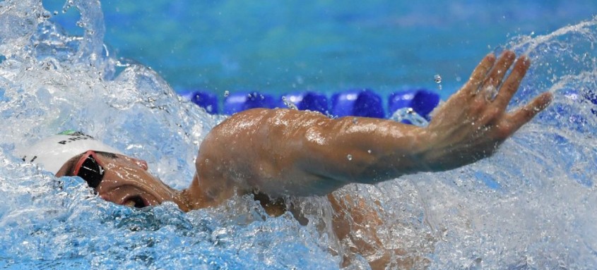 A quarta medalha desta manhã foi de Mariana Gesteira nos 100m livre
