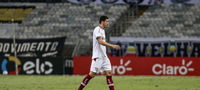 Fluminense, do zagueiro Nino, deixou a Copa do Brasil após ser eliminado ontem, no Mineirão, para o Atlético-MG - Foto: Lucas Merçon / Fluminense Fluminense, do zagueiro Nino, deixou a Copa do Brasil após ser eliminado ontem, no Mineirão, para o Atlético-MG