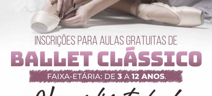 Atividades são oferecidas gratuitamente pelo estúdio Ballet Rafaella Grili como contrapartida da Lei Aldir Blanc 