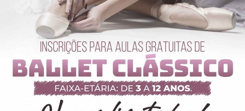 Atividades são oferecidas gratuitamente pelo estúdio Ballet Rafaella Grili como contrapartida da Lei Aldir Blanc - Foto: Divulgação Atividades são oferecidas gratuitamente pelo estúdio Ballet Rafaella Grili como contrapartida da Lei Aldir Blanc