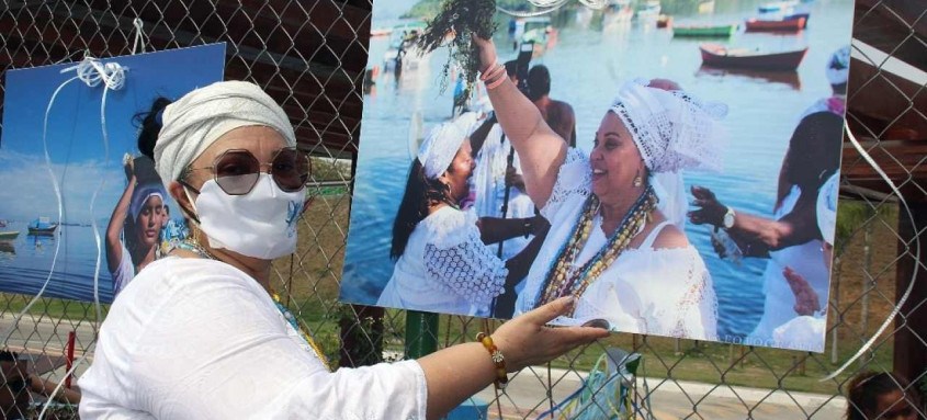 Evento realizado na área recém-inaugurada no Boa Vista contou com fotos dos 12 anos da celebração - Foto: Luiz Carvalho / Prefeitura de São Gonçalo Evento realizado na área recém-inaugurada no Boa Vista contou com fotos dos 12 anos da celebração