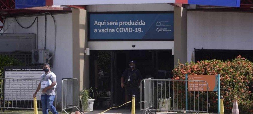 Fachada do Complexo Tecnológico de Vacinas da Fiocruz em Manguinhos - Foto: Tomaz Silva/Agência Brasil Fachada do Complexo Tecnológico de Vacinas da Fiocruz em Manguinhos