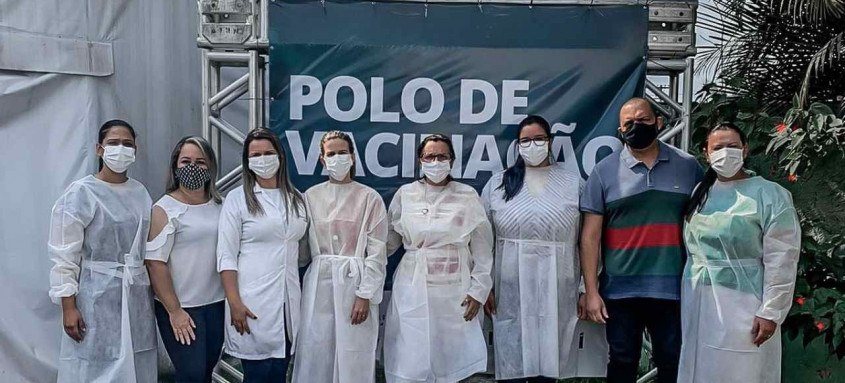 Esse projeto nasceu a partir do desejo da equipe de Fisioterapia em ajudar no cuidado dos colegas de trabalho - Foto: Prefeitura de Itaboraí Esse projeto nasceu a partir do desejo da equipe de Fisioterapia em ajudar no cuidado dos colegas de trabalho
