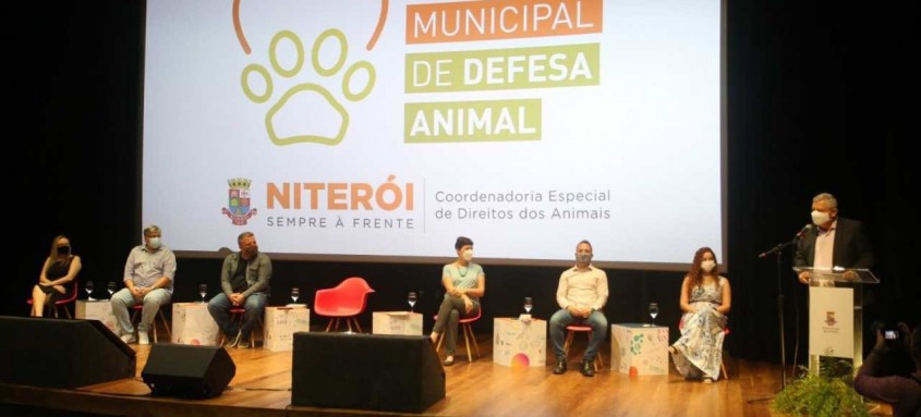 Abertura da Semana Municipal de Proteção Animal foi realizada na Sala Nelson Pereira dos Santos, em São Domingos