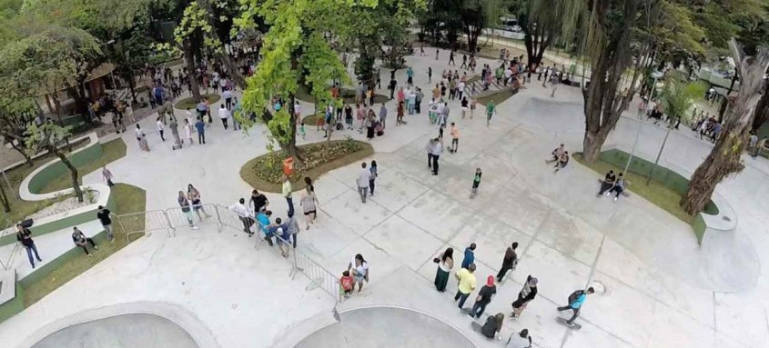 Skatepark Horto do Fonseca recebe centenas de pessoas semanalmente