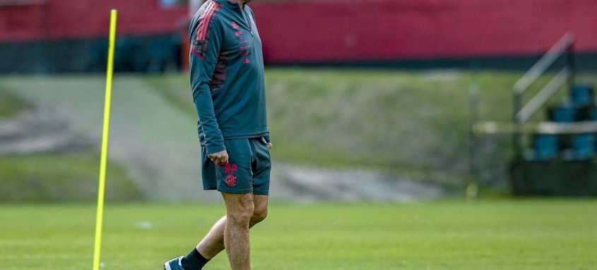 Renato Gaúcho pode deixar o cargo de treinador do Flamengo caso o time tenha um insucesso contra o líder Atlético - Foto: Marcelo Cortes / Flamengo Renato Gaúcho pode deixar o cargo de treinador do Flamengo caso o time tenha um insucesso contra o líder Atlético
