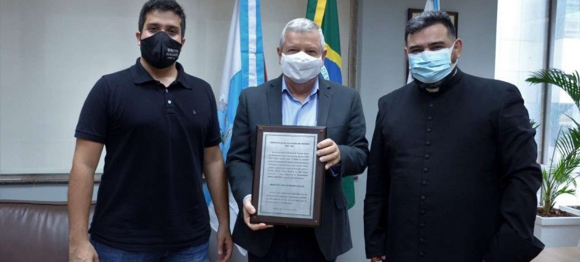 Prefeito Axel Grael recebe prêmio de Prefeito Axel Grael recebe prêmio de