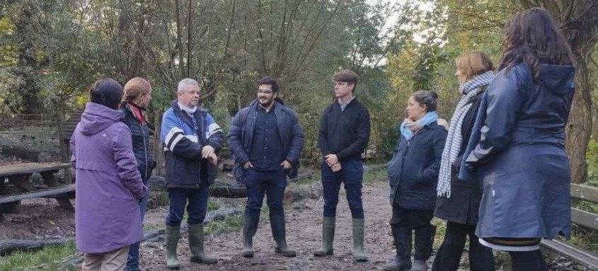 Comitiva da prefeitura de Niterói esteve visitando nesta quarta-feira a Fundação Bernard Van Leer, em Roterdã, na Holanda