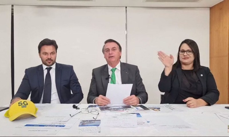 Reprodução Youtube/Jair Bolsonaro