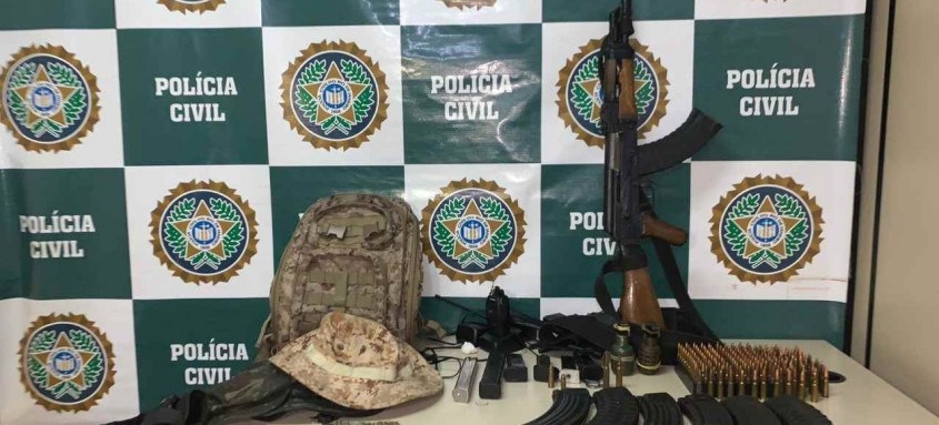 Arsenal fora do controle da polícia