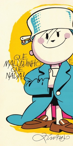 Menino Maluquinho, um dos personagens mais icônicos da carreira do grande artista, estará presente na exposição
- Foto: Reprodução/Ziraldo Menino Maluquinho, um dos personagens mais icônicos da carreira do grande artista, estará presente na exposição
