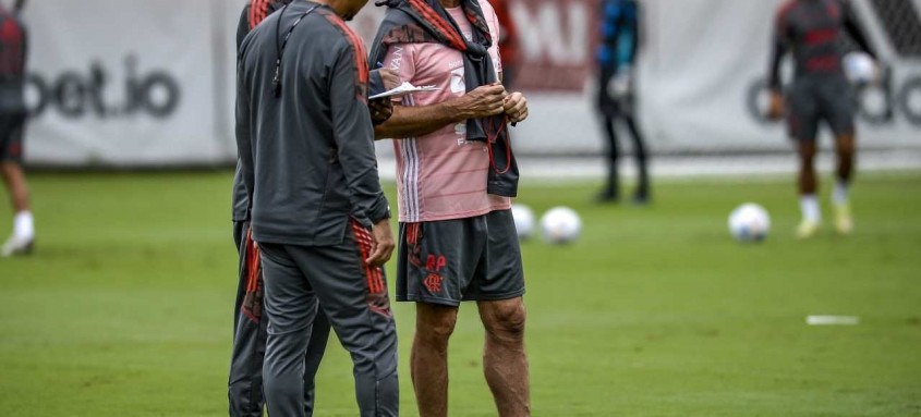 Renato Gaúcho está confiante em ter a disposição todo o elenco para a final da Taça Liberadores no próximo dia 27 - Foto: Marcelo Cortes / Flamengo Renato Gaúcho está confiante em ter a disposição todo o elenco para a final da Taça Liberadores no próximo dia 27