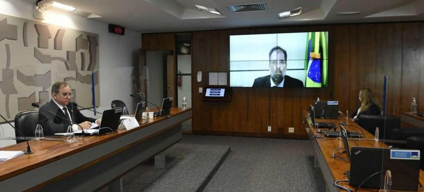 Via videoconferência, presidente do Inep, Danilo Dupas Ribeiro, falou na comissão do Senado voltada para o tema
