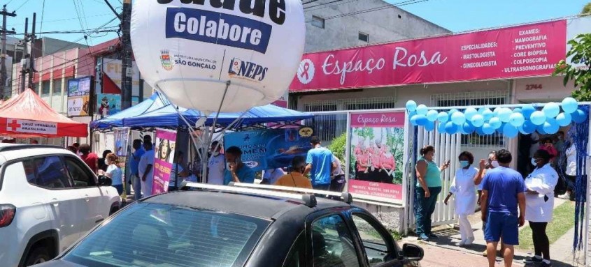 Nos próximos dias, o evento acontece nos bairros do Rio do Ouro e Pacheco
- Foto: Luiz Carvalho / Prefeitura de São Gonçalo Nos próximos dias, o evento acontece nos bairros do Rio do Ouro e Pacheco