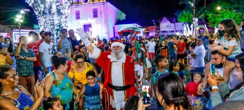 A cidade terá uma programação especial para todo o período de fim de ano