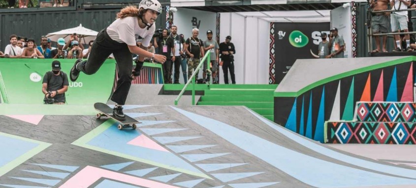 Perto do título europeu, a skatista niteroiense Virgínia Fortes Águas já está pensando nos Jogos Olímpicos de Paris - Foto: Pablo Vaz / Divulgação Perto do título europeu, a skatista niteroiense Virgínia Fortes Águas já está pensando nos Jogos Olímpicos de Paris