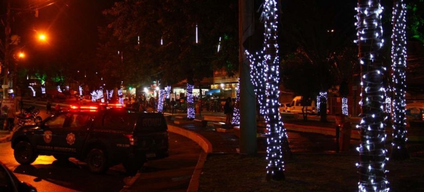 Sábado foi marcado por prestação de serviços, brincadeiras, música e Papai Noel
