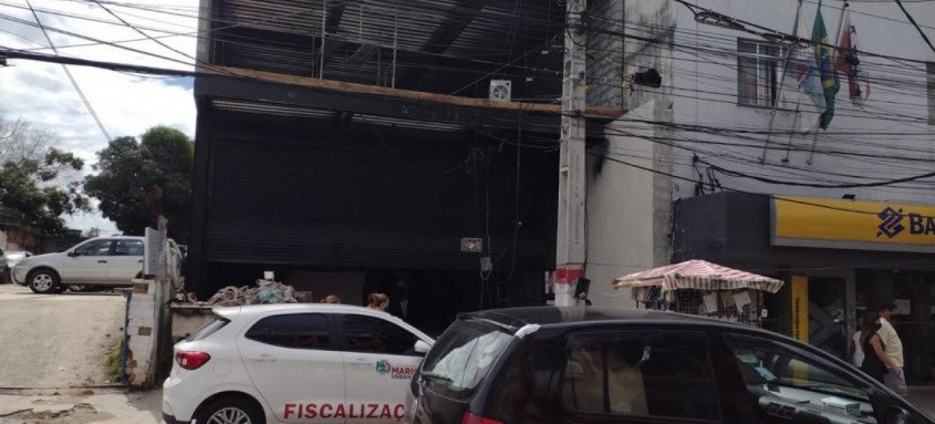 Projeto estava sem aprovação da Secretaria de Urbanismo e descumpria exigências do código de obras do município - Foto: Divulgação Projeto estava sem aprovação da Secretaria de Urbanismo e descumpria exigências do código de obras do município