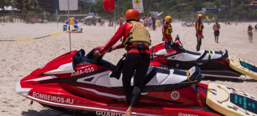 Na região de Copacabana foram 214 socorros, na do Recreio dos Bandeirantes 176 e em Cabo Frio 105