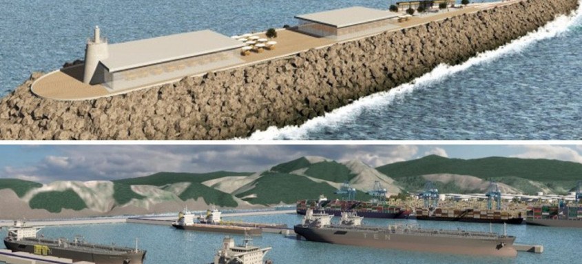 A licença ambiental é o primeiro passo para a empresa iniciar a construção do porto marítimo e terrestre