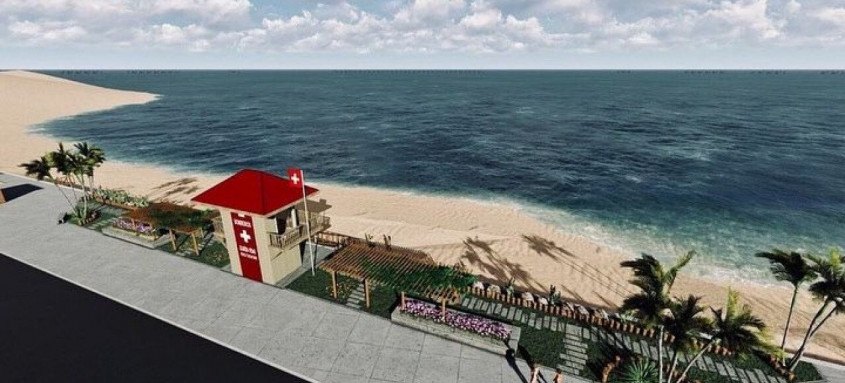 O projeto de recuperação do calçadão de Piratininga, que terá investimento de R$ 7,8 milhões, contará também com paisagismo no calçadão e será construído um novo posto salva-vidas - Foto: Divulgação O projeto de recuperação do calçadão de Piratininga, que terá investimento de R$ 7,8 milhões, contará também com paisagismo no calçadão e será construído um novo posto salva-vidas