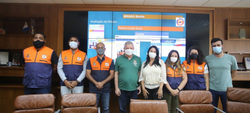 Especialistas em encostas de Niterói voltam após 15 dias ajudando equipes na Bahia - Foto: Luciana Carneiro/Prefeitura de Niterói Especialistas em encostas de Niterói voltam após 15 dias ajudando equipes na Bahia