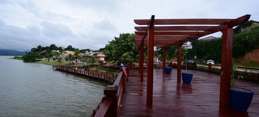 Deck Pôr do Sol já foi aprovado pelos moradores de Maricá e região - Foto: Pedro Solis / Prefeitura de Maricá Deck Pôr do Sol já foi aprovado pelos moradores de Maricá e região