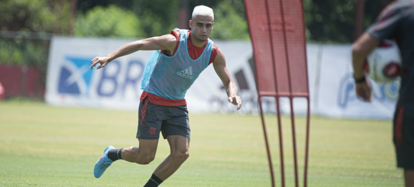 Andreas Pereira chegou ao Fla em 2021 e caiu nas graças da torcida, apesar da falha na final da Taça Libertadores - Foto: Alexandre Vidal / Flamengo Andreas Pereira chegou ao Fla em 2021 e caiu nas graças da torcida, apesar da falha na final da Taça Libertadores