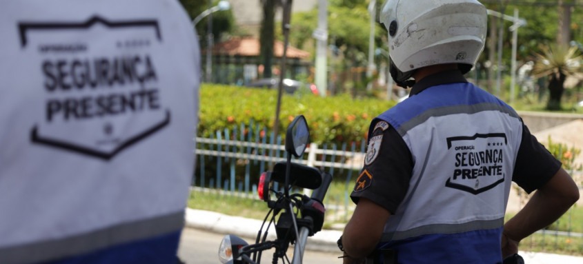 São Gonçalo Presente é responsável pelo patrulhamento ostensivo, em motos e carros, em diversos bairros do município de São Gonçalo - Foto: Renan Otto / Prefeitura de São Gonçalo São Gonçalo Presente é responsável pelo patrulhamento ostensivo, em motos e carros, em diversos bairros do município de São Gonçalo