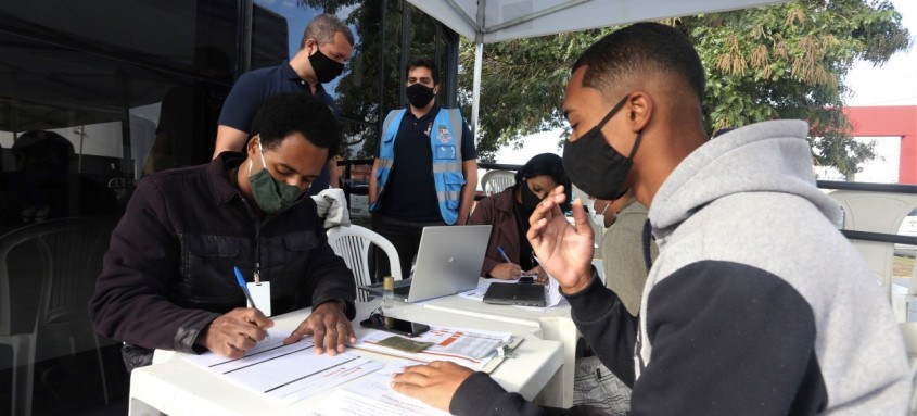 Através de mutirões da cidadania, a secretaria presta atendimento e oferece serviços, amparando milhares de famílias - Foto: Douglas Macedo Através de mutirões da cidadania, a secretaria presta atendimento e oferece serviços, amparando milhares de famílias
