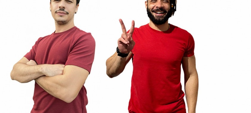 Comediantes Daniel Lopes e Kwesny se apresentam neste sábado, às 20h