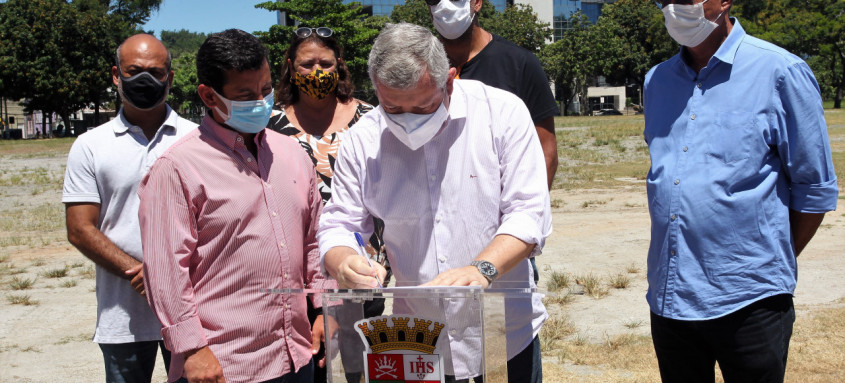 O prefeito de Niterói, Axel Grael, disse que essa era uma obra muito esperada e que vai gerar um impacto positivo para toda a cidade, principalmente no Centro - Foto: Berg Silva/Divulgação O prefeito de Niterói, Axel Grael, disse que essa era uma obra muito esperada e que vai gerar um impacto positivo para toda a cidade, principalmente no Centro