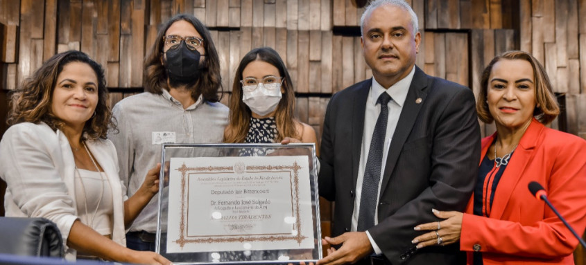 Homenagem a servidor