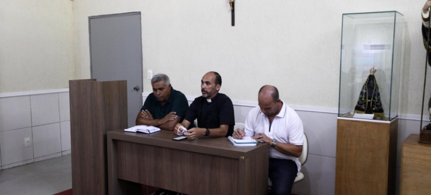Confecção do tapete de sal, o maior da América Latina, será realizada de dia - Foto: Lucas Alvarenga Confecção do tapete de sal, o maior da América Latina, será realizada de dia