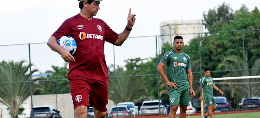 Treinador chegou ontem ao Tricolor das Laranjeiras para substituir Abel - Foto: Mailson Santana / Fluminense Treinador chegou ontem ao Tricolor das Laranjeiras para substituir Abel