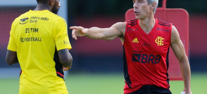 Rubro-Negro recebe hoje à noite o Altos-PI, no estádio Raulino de Oliveira
- Foto: Gilvan de Souza / Flamengo Rubro-Negro recebe hoje à noite o Altos-PI, no estádio Raulino de Oliveira