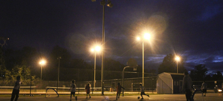 futsal a luz da noite de Truong Cong Phuc