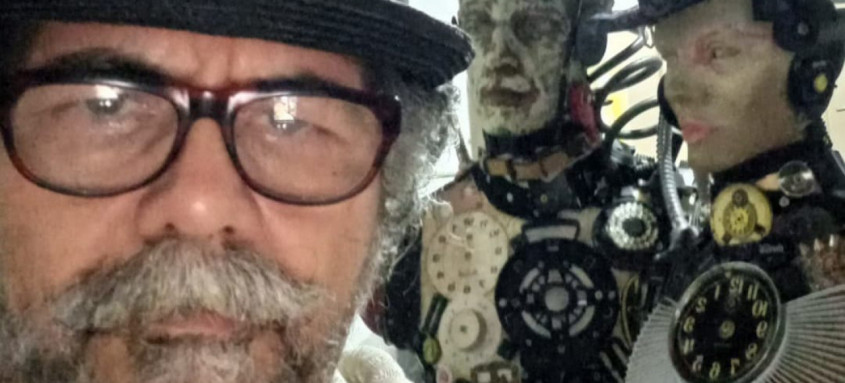 Exposição "Voiaganto", de Elpidio Maradona, está na Casa de Cultura Heloísa Alberto Torres - Foto: Divulgação Exposição "Voiaganto", de Elpidio Maradona, está na Casa de Cultura Heloísa Alberto Torres