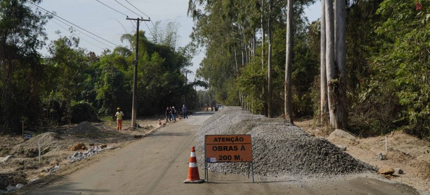 Obra vai melhorar o trânsito na região, passagem de muitos caminhões - Foto: Danilo Lugli/Divulgação Obra vai melhorar o trânsito na região, passagem de muitos caminhões