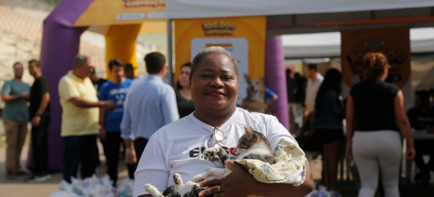 No evento foi comemorada a marca de 75 mil castrações realizadas pelo programa - Foto: Governo do Estado No evento foi comemorada a marca de 75 mil castrações realizadas pelo programa